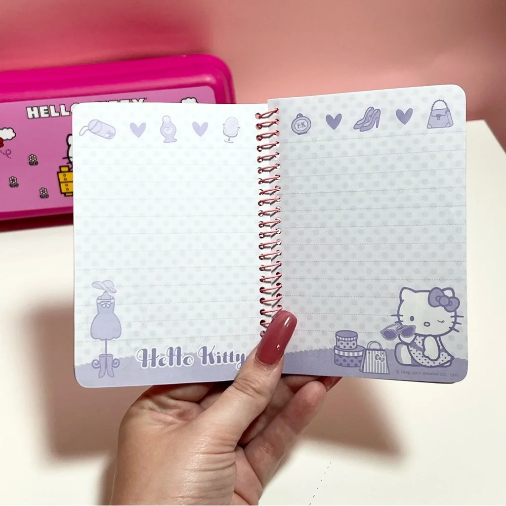 Y2K 2000s mcbling Sanrio hello Kitty school supplies set
